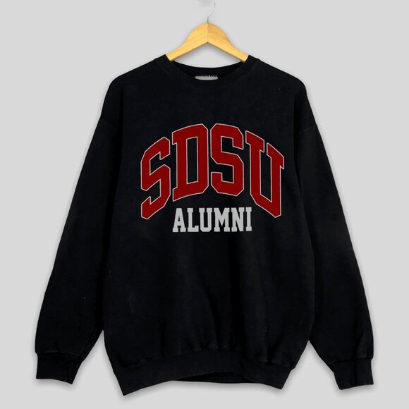 Vintage San Diego State University Alumni Shirt Big Logo University Shirt Tee - Picture 1 of 2